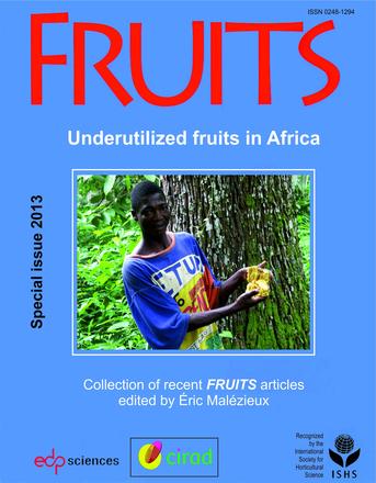 Vient de paraître : N° spécial de Fruits